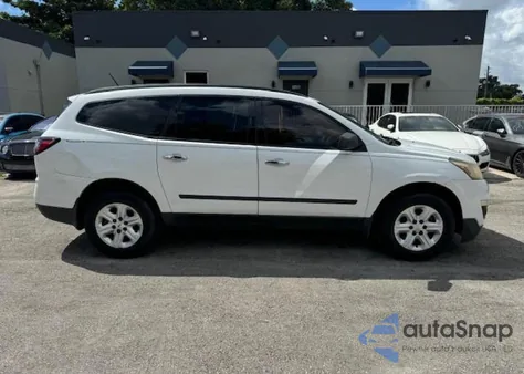 2016 Chevrolet Traverse Ls из США, поврежденный, VIN 1GNKRFED2GJ236027